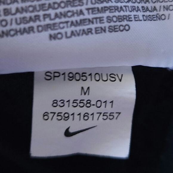 Nike Tempo Running Shorts Medium Women Black Workout Shorts - Picture 5 of 5